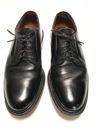 Florsheim Kenmoor Mens Vintage 1958 Black Leather Blucher Cashmere Calf Size 8 D