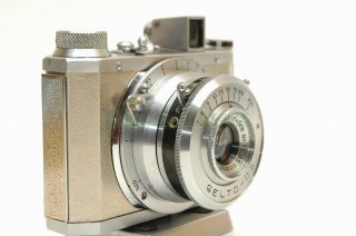 Gelto - D III Camera w/Grimmel 3.  5/5cm Lens - in GOLDY finished,  VINTAGE 50 ' s 3