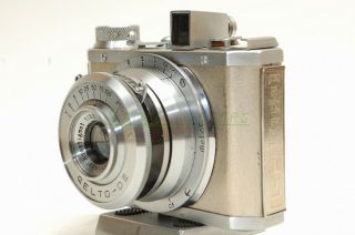 Gelto - D III Camera w/Grimmel 3.  5/5cm Lens - in GOLDY finished,  VINTAGE 50 ' s 4