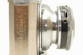 Gelto - D III Camera w/Grimmel 3.  5/5cm Lens - in GOLDY finished,  VINTAGE 50 ' s 6