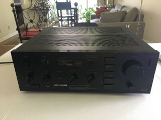 Vintage Pioneer A - 88x Stereo Amplifier For Repair Or Parts Only
