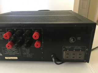 Vintage Pioneer A - 88x Stereo Amplifier For Repair Or Parts Only 6