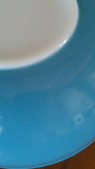 Vintage Pyrex Horizon Blue 024 2 Qt Bowl Dish Casserole HTF 5