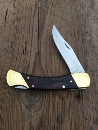Vintage Schrade,  Usa Lb7 Lock Back Knife.  4 Pin.  Number Etched