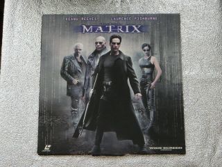 The Matrix Laserdisc Ld Keanu Reeves Rare