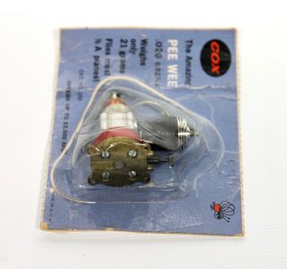 Vtg 1960s Cox Pee Wee.  020 Thimble - Drome Model Engine in Package NOS 4