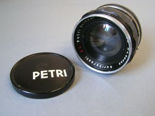 Rare Japan Kuribayashi C.  C.  Petri Orikkor 50mm F 2 Lens