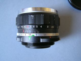 RARE JAPAN Kuribayashi C.  C.  Petri Orikkor 50mm f 2 Lens 5