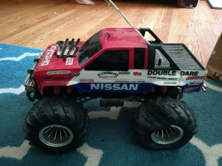 Vintage 1988 Kyosho Double Dare 4wd 4ws Monster Truck Usa1