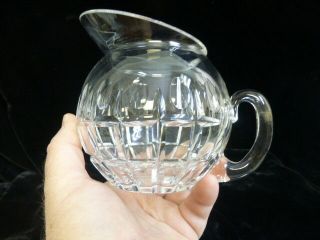 Vintage Hawkes Cut Crystal Small Pitcher