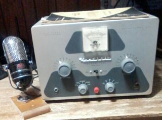 Heathkit Dx - 40 Vintage Radio Transmitter Cw - Am.  Unit.