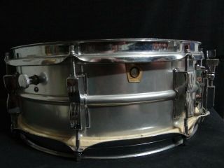 1969 Ludwig Acrolite Vintage Snare Drum 729953 With Case 6 " X 14 1/2 "