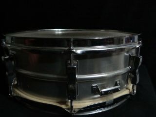 1969 Ludwig Acrolite Vintage Snare Drum 729953 With Case 6 
