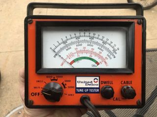 Vintage Ac Delco Tune - Up Tester Chevelle Gto Trans Am 60s 70s Rat Rod Points