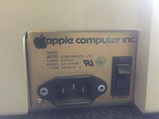 Vintage Apple II Plus Computer For Parts/Repair 6