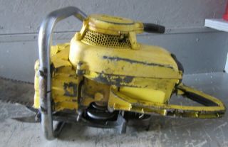 VINTAGE COLLECTIBLE MCCULLOCH 1 - 51 CHAINSAW WITH 24 