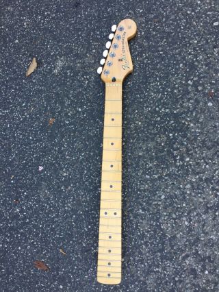 Vintage 1991 1992 Fender Stratocaster Maple Neck Good Frets No Issues Usa Made