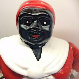 Vintage Black Americana Aunt Jemima Ceramic Cookie Jar With Salt & Pepper Set 2