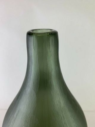 Vintage Italian Murano Art glass vase Seguso Fratelli Toso Venini Scarpa Martens 2