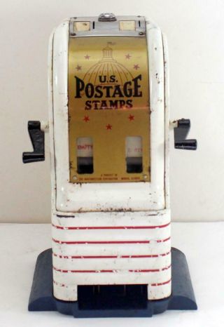 Vintage 1950’s Us Postage Stamp Vending Machine