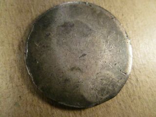 (1859) Chile Silver 1 Peso,  Copiapo War w/ Spain,  Star 1P,  Rare 4