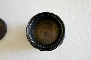 Asahi Pentax - Takumar 85mm f/1.  9 M42 - mount vintage lens w/ B,  W Clear Filter 2