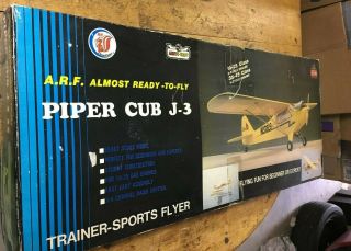 Vintage Aristo - Craft Piper Cub J - 3 Arf Model Airplane Kit