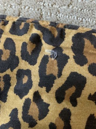 Vintage Ralph Lauren Aragon Leopard Full/Queen Size Duvet Cover Rare HTF 7