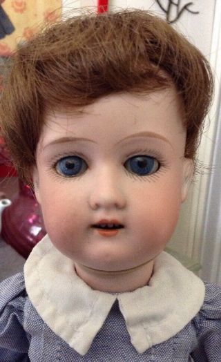 Antique German Doll 12 Inches Tall A & M