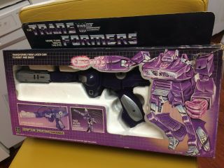 Shockwave Complete Vintage G1 Transformers W Box And Styro