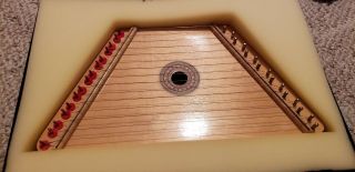 Vintage Lap Harp - Made In Poland - Table Harp Chords Musical