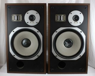 Pioneer Hpm - 40 Vintage 3 Way Stereo Speakers High Performance Monitors