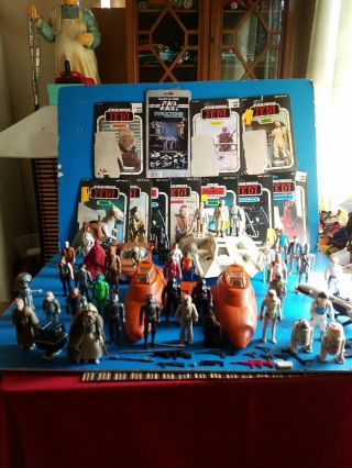 Star Wars Vintage 1977 - 1982 Action Figures,  Weapons And More 70 Single Items