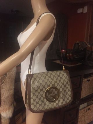Rare Vintage Gucci Blondie Bag 100 Authentic With Gold Hardware