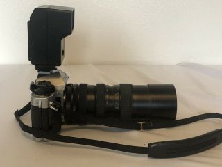 Vintage Canon AE - 1 Program 35mm Film SLR Camera,  80 - 210mm F/3.  8Lens - Great 5