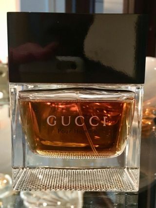 Pre - Owned Vintage Gucci Pour Homme I 3.  4 Oz Spray