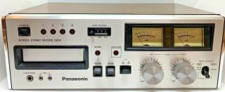 Panasonic Rs - 808 Vintage Stereo 8 Track Tape Deck.  Great.  Video