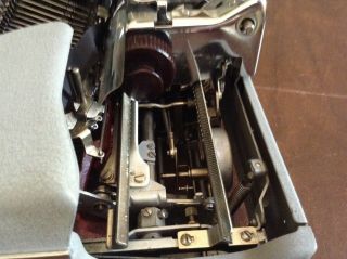 Olympia 1958 SM3 Portable Typewriter Deluxe W/ Rare 