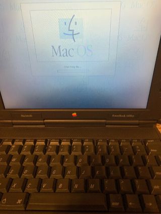 Vintage Macintosh 1400cs PowerBook W Power Supply.  1996 Floppy Drive & Disks 5