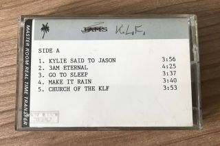 Klf - The White Room - 89 - Master Studio Promo Tape - Rare