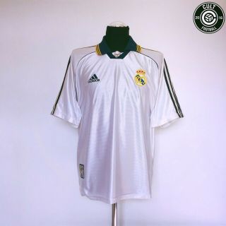 REDONDO 6 Real Madrid Vintage Adidas Home Football Shirt Jersey 1998/00 (XL) 2