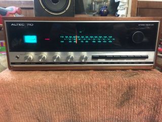 Rare Altec 710a Receiver - Wood Cabinet - Near - Fully - 30 Day