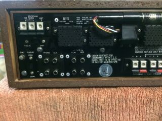 RARE ALTEC 710A RECEIVER - WOOD CABINET - NEAR - FULLY - 30 DAY 8
