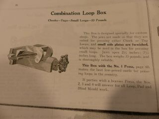 Vintage Leather Tool - RANDALL Combination Box Loop Press - Harness Making 6
