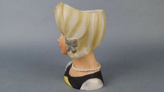 Vintage Teen Head Vase Porcelain Doll Head Decorative Relpo 2031 4
