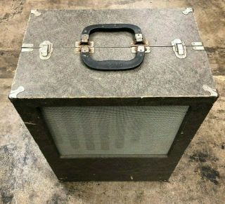 Vintage Rare Argos Sc - 2ds Caddy System With Dukane S9945a Speakers,  Gray Locking