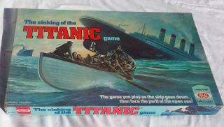 Vintage Sinking Of The Titanic Board Game Ideal
