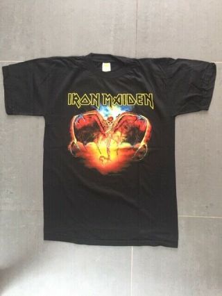 Iron Maiden Fear Of The Dark Tour Shirt 1992 Vintage Collectors.