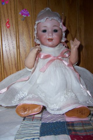 Sweet Little 10 " Armond - Marseille & George Borgfeldt German Baby Doll - Minty