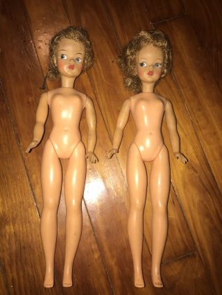 Vintage Barbie Ideal Toy Corp 1 And 2